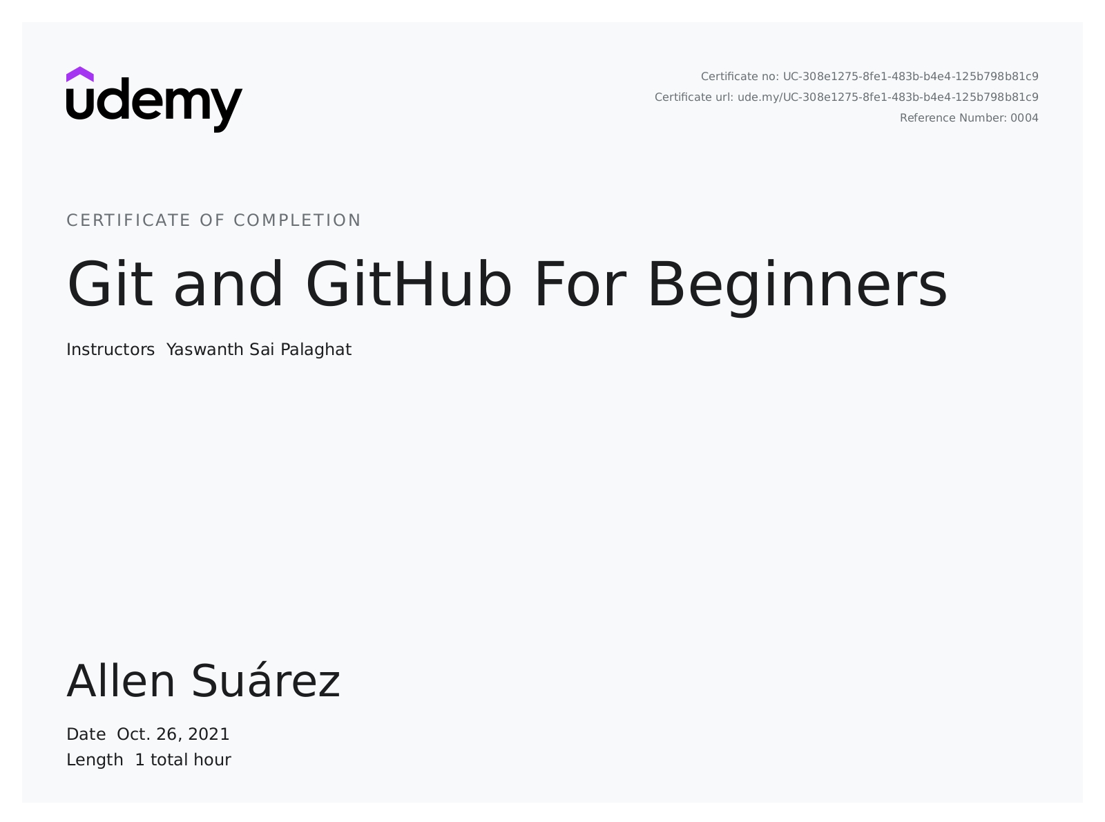 GitHub Course